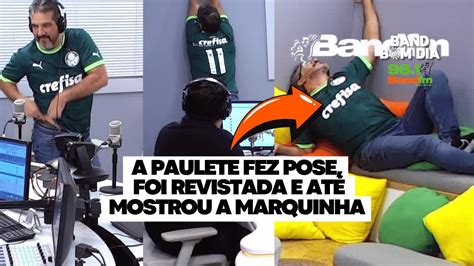 A Paulete Chegou Arrasando E Mostrou At A Sua Marquinha Band Bom Dia