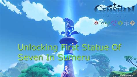 First Statue Of Seven In Sumeru Genshin Impact V3 0 YouTube