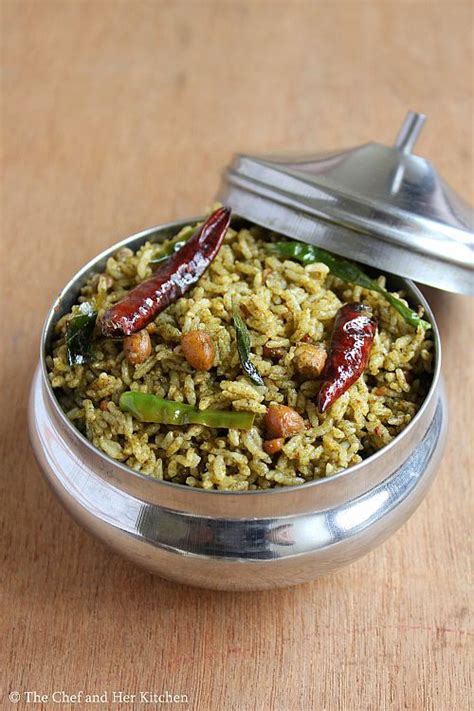 Gongura Pulihora Recipe Red Sorrel Leaves Rice