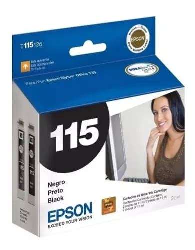 Cartucho Epson 115 Preto 115126 Lacrado Parcelamento Sem Juros