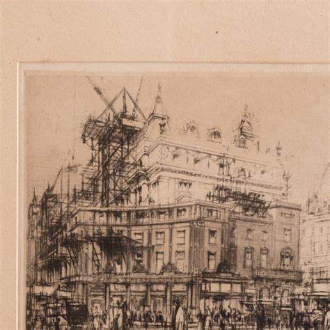 The Reconstruction Of Piccadilly William Walcot Lassco England S