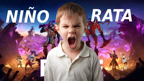 NIÑO RATA ENOJADO EN FORTNITE YouTube