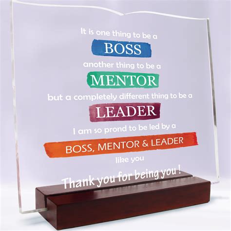 Boss Gifts for Women Men, Boss Appreciation Gift - Manager Gifts, Thank ...