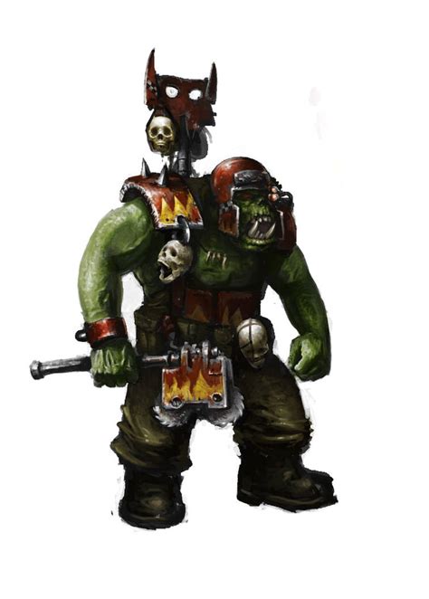 Ork Nob By Masteralighieri On Deviantart