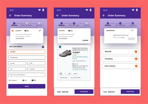 Order Summary Ui Design Figma