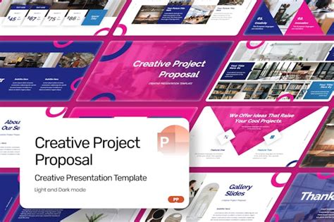 Creative Project Proposal - PowerPoint Template - Design Template Place