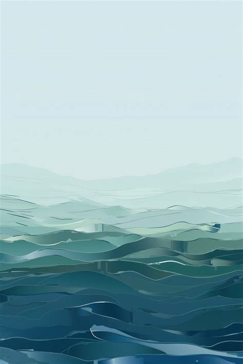 Ocean abstract outdoors nature. AI | Free Photo Illustration - rawpixel