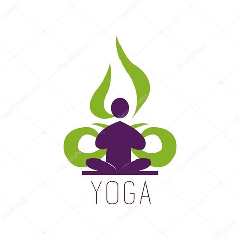 Yoga Pose Logo Dise O Vectorial Belleza Spa Icono De Relax Vector