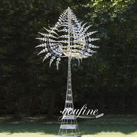 Outdoor Large Kinetic Wind Sculpture