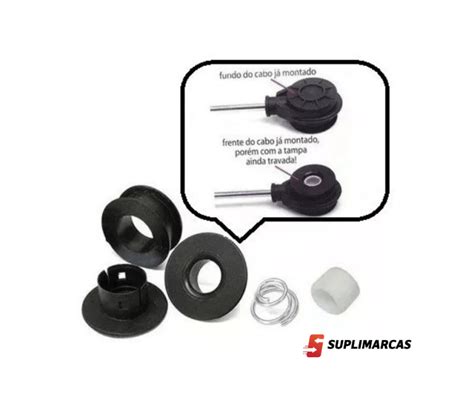 Kit Reparo Terminal E Buchas Do Cabo De Marcha Agile Astra Celta Corsa