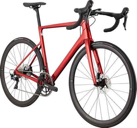 Cannondale Supersix Evo Hi Mod Ultegra Disc Road Bike 2021 Candy Red