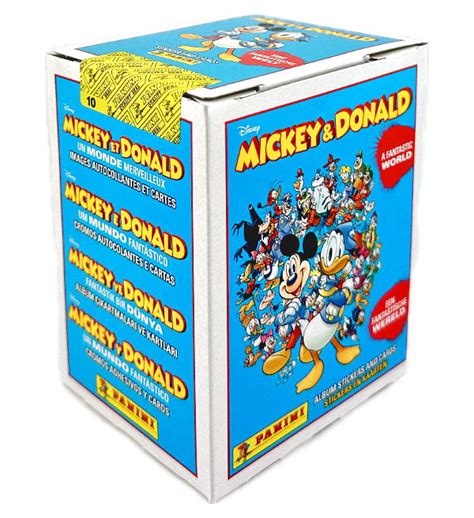 Panini Mickey Donald Stickers Cards Box Packets Stickerpoint