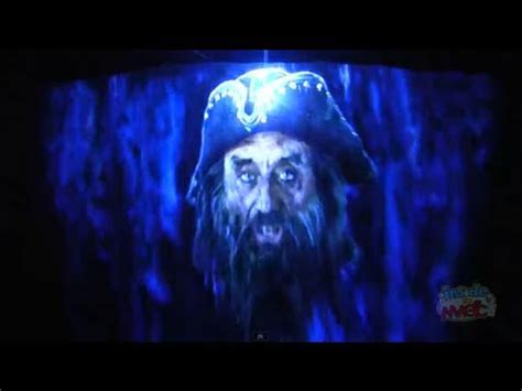 Blackbeard added to Pirates of the Caribbean ride at Disneyland - YouTube