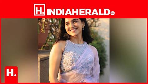 Mamitha Baiju S Hot Transparent Saree Photos Stir The Inter