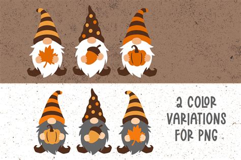 Fall Gnome Svg Gnomes Fall Svg Gnome Clipart Fall Clipart Png By Green