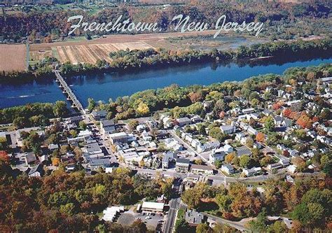 frenchtown nj | New Jersey | Pinterest | Aerial, Aerial photograph, New ...