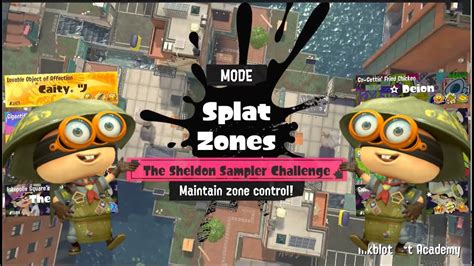 Splatoon Challenge Sheldon Sampler Youtube