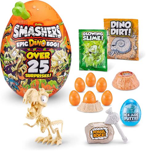 Smashers Epic Dino Egg Collectibles Series 3 Dino By Zuru Amazon Ca