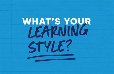 Whats Your Learning Style