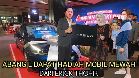 Auto BerkahAbang L Dapat THR Mobil Mewah Dari Erick Thohir Sebagai