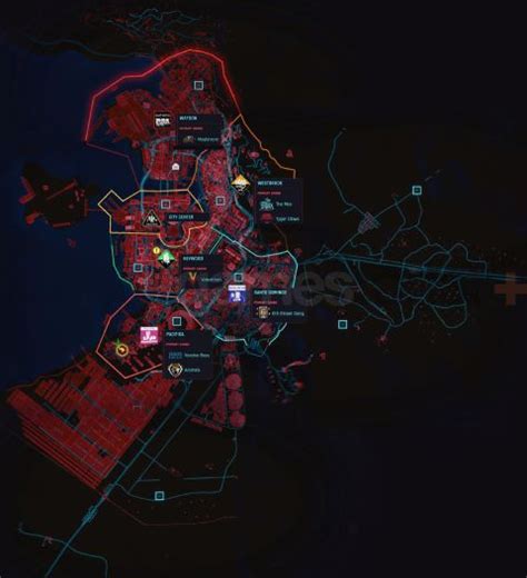 Cyberpunk 2077 map size, fast travel, locations and more explained | GamesRadar+