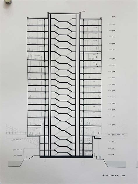Waterfront Tower at Main river shore - SKYLINE ATLAS