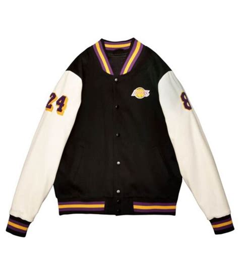 Kobe Bryant La Lakers Black Mamba Hof Varsity Jacket Jackets Masters