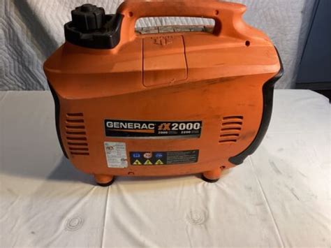 Generac Ix Gasoline Powered Inverter Generator Ebay