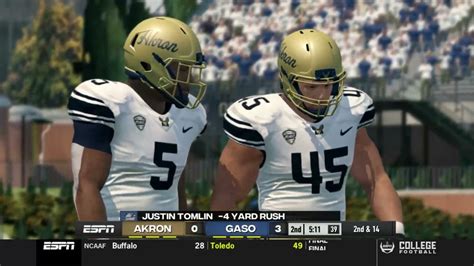 Double Header Ncaa Akron Zips Dynasty Youtube