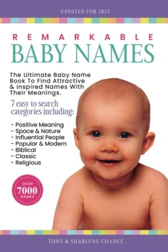 Remarkable Baby Names The Ultimate Baby Name Book To Find Attractive