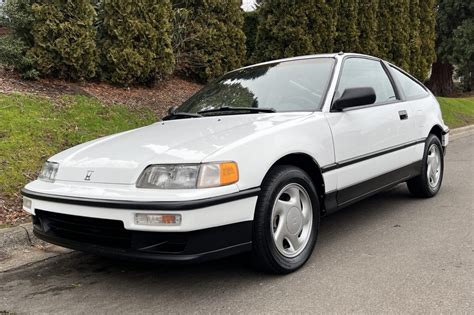 No Reserve Honda Crx Si For Sale On Bat Auctions Sold For