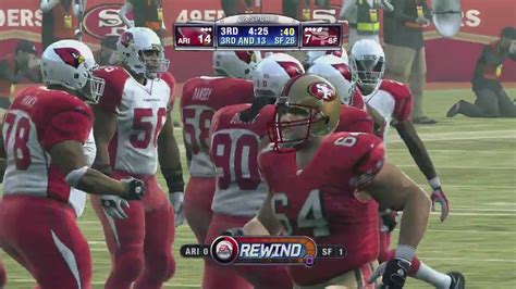 HD 720p Madden NFL 09 San Francisco 49ers Vs Arizona Cardinals