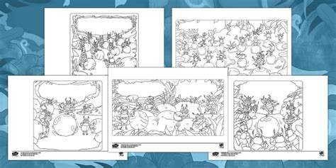 The Dancing Dung Beetle Colouring Pages Lehrer Gemacht