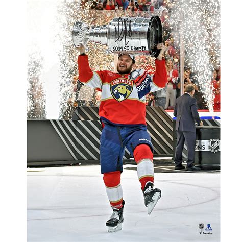 Aleksander Barkov Florida Panthers Signiertes 2024 Stanley Cup