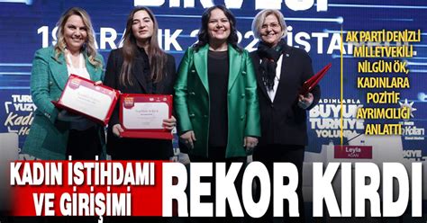 Ak Parti Milletvekili Nilgün Ökten kadınlara pozitif ayrımcılık