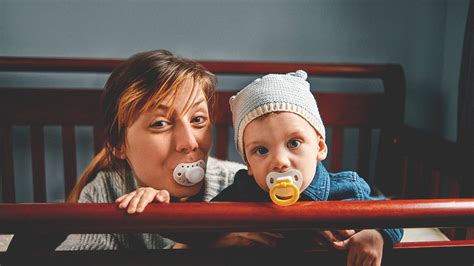 Suck Baby Pacifier To Clean It