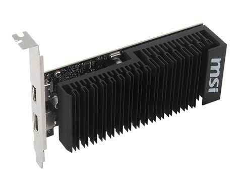 MSI GeForce GT 1030 2GH LP OC 2GB GDDR5 64-bit PCI-E 3.0 Low Profile ...