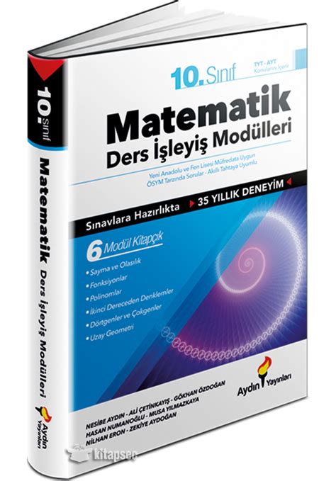 10 Sınıf Matematik Ders İşleyiş Modülleri Set Tamamı Video Çözümlü