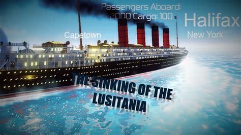 The Sinking Of The Lusitania Tiny Sailors World Roblox YouTube