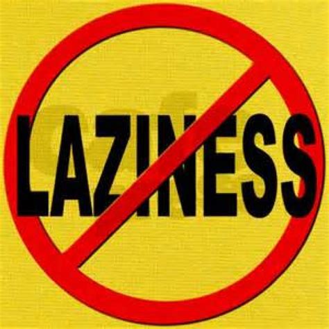 Avoiding Spiritual Laziness 1