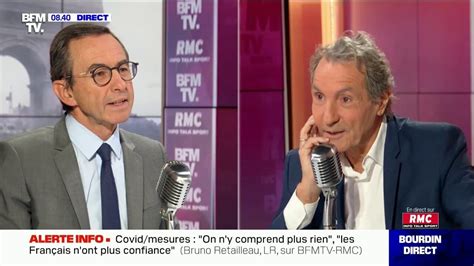 Bruno Retailleau répond aux questions de Jean Jacques Bourdin