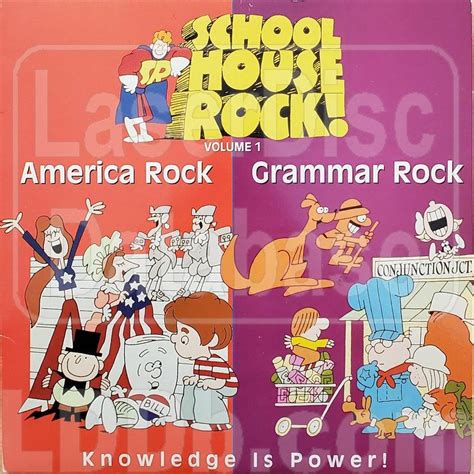 LaserDisc Database - Schoolhouse Rock!: volume 1 America Rock/Grammar ...