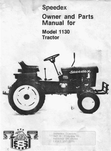 Speedex Tractor