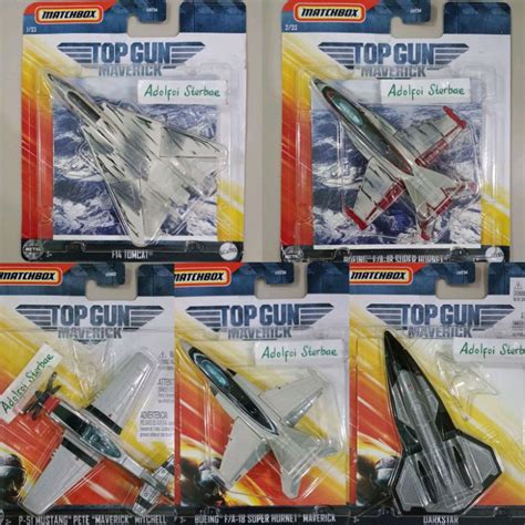 Jual Matchbox Top Gun Topgun Maverick F14 Tomcat Darkstar Dark Star