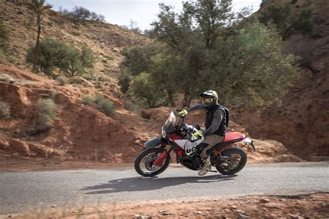 Ducati Desertx Rally Test