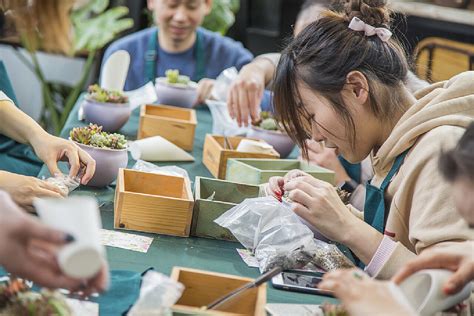 插花团建活动（花至花园）花至花园主理人 站酷zcool