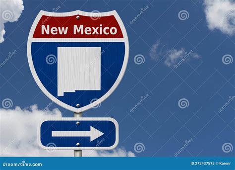 Road Trip To New Mexico Stock Illustration Illustration Of Highway