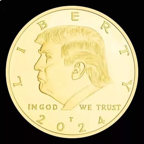 RARE 2024 US Donald Trump Coin President Gold Eagle Collection ...