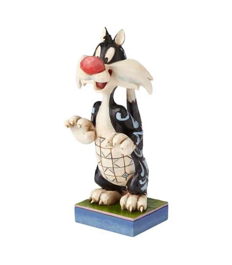 Jim Shore Looney Tunes Collection Sylvester Personality Pose Predatory