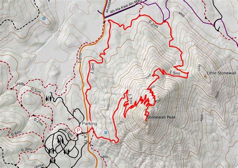 Cuyamaca State Park Trail Map